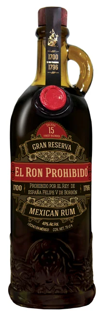 Ром El Ron Prohibido Gran Reserva 15 years 40%, 0,7 л — Мексика