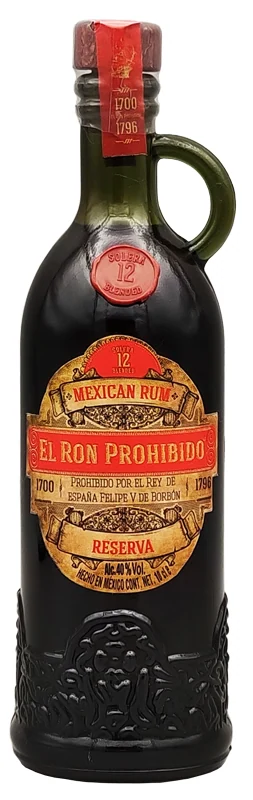 Ром El Ron Prohibido Reserva 12 years 40%, 0,1 л — Мексика