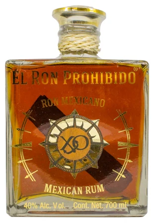 Ром El Ron Prohibido XO 40%, 0,7 л — Мексика