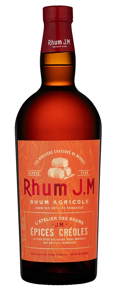 Ром J.M l’Atelier des Rhums J.M Epices Creoles, 0,7 л — Франция