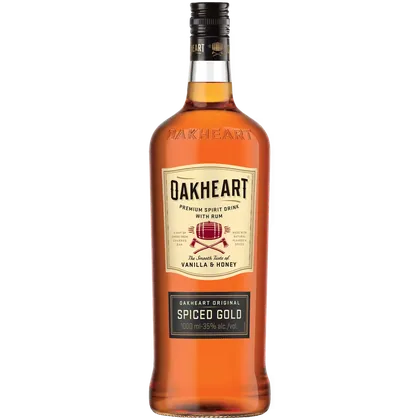 Ром Коктейль Oakheart Original Spiced Gold на основе рома, 1 л — Россия