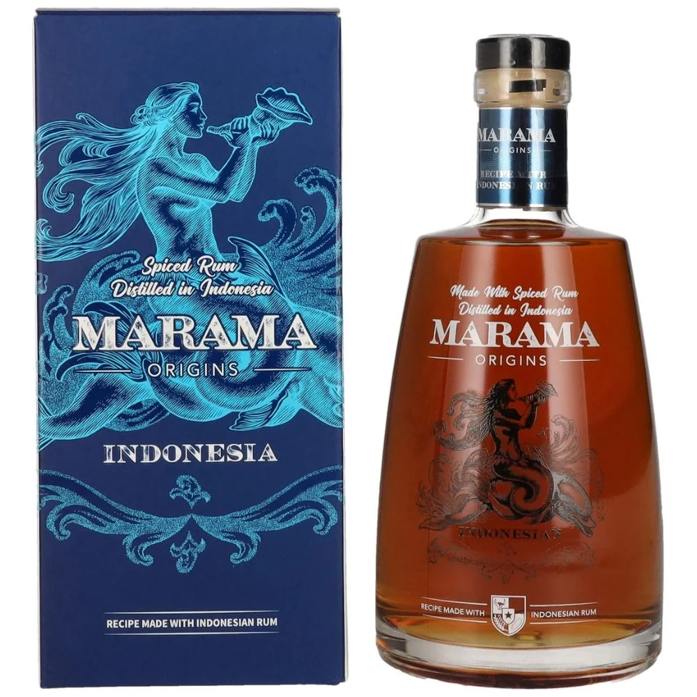 Ром Marama Origins Indonesian Spiced (gif tbox), 0,7 л — Испания