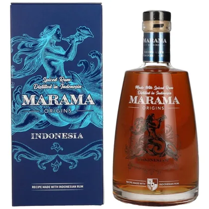 Ром Marama Origins Indonesian Spiced (gif tbox), 0,7 л — Испания