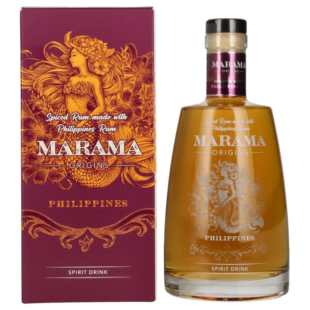 Ром Marama Origins Philippines Spiced (gift box), 0,7 л — Испания