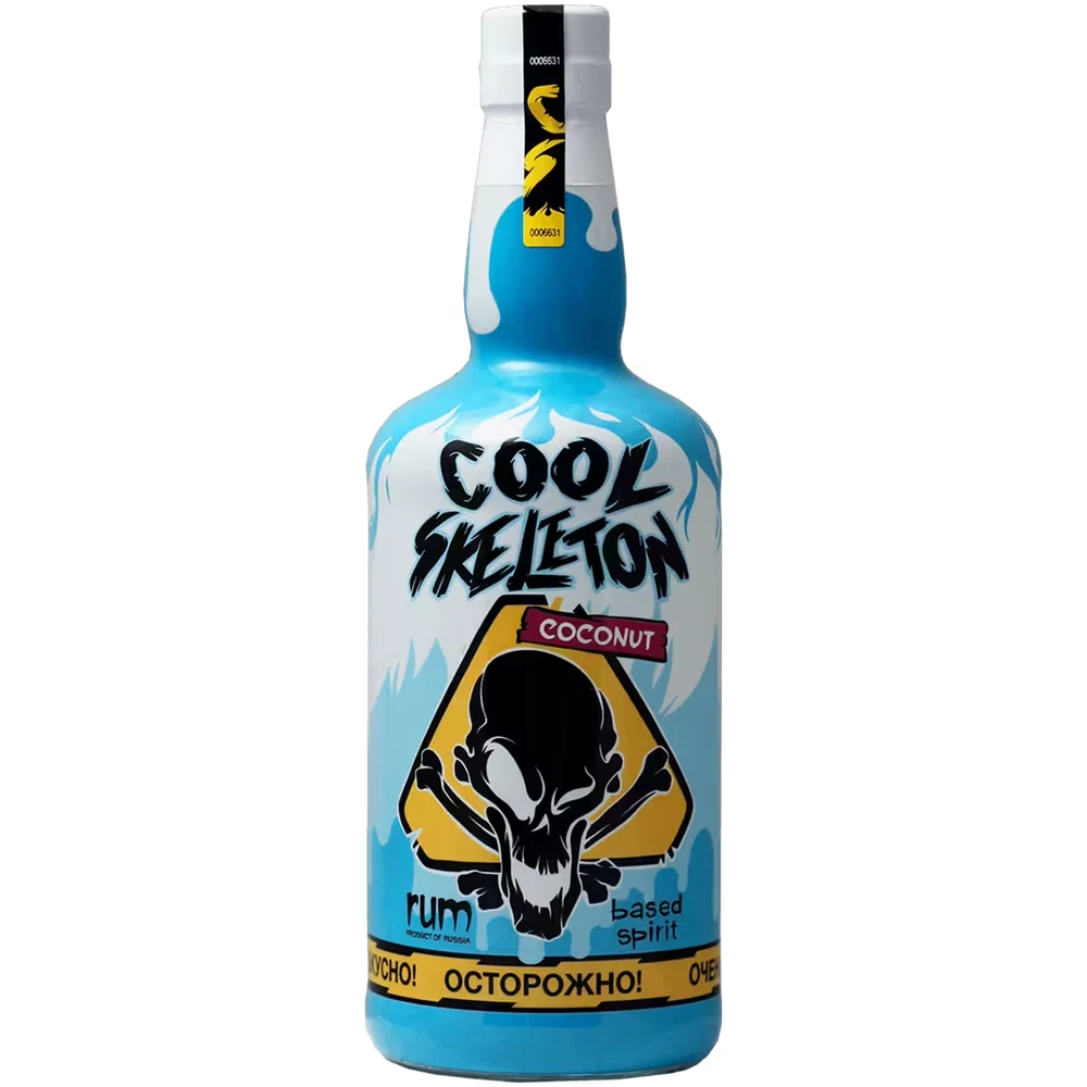 Ром Напиток спиртной Cool Skeleton Coconut на основе рома, 0,7 л — Россия