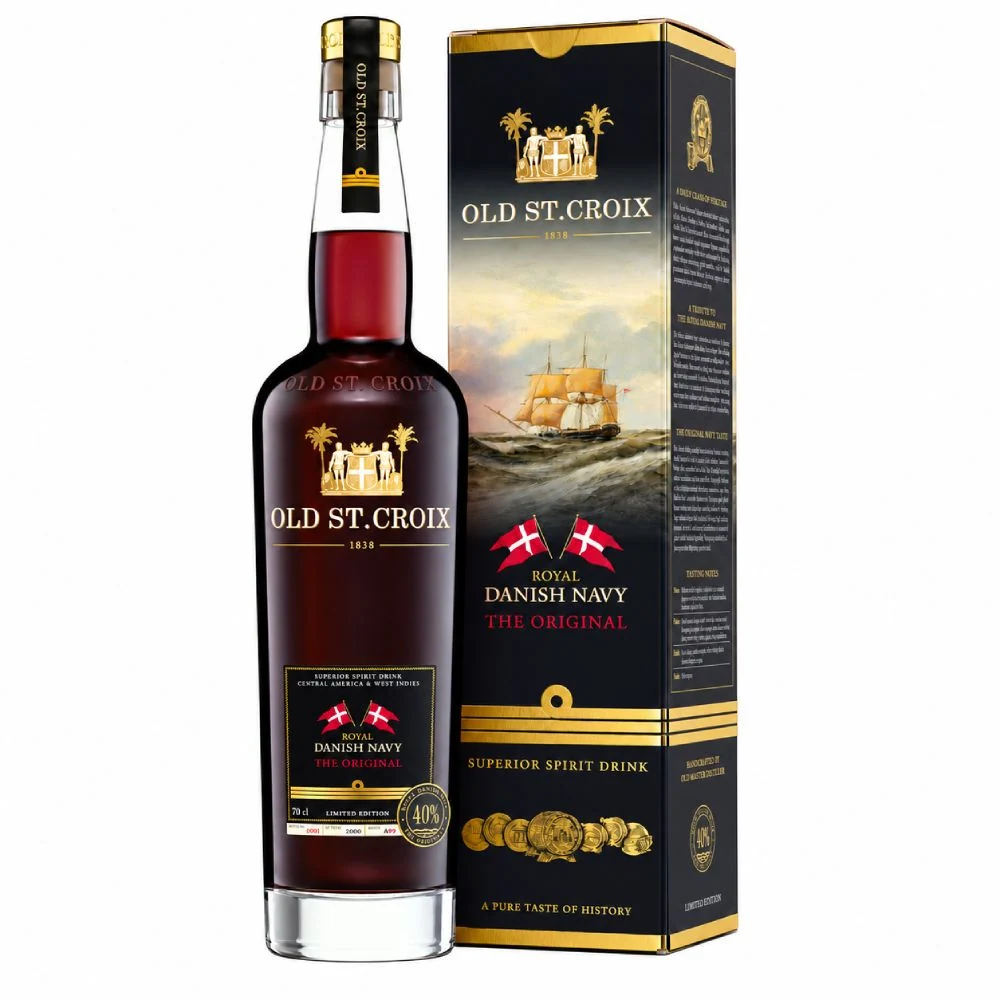 Ром Old St. Croix Royal Danish Navy (gift box), 0,7 л — Дания