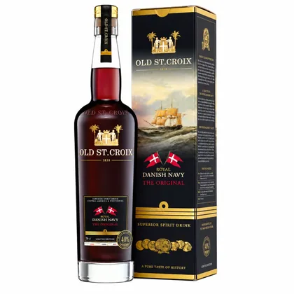 Ром Old St. Croix Royal Danish Navy (gift box), 0,7 л — Дания