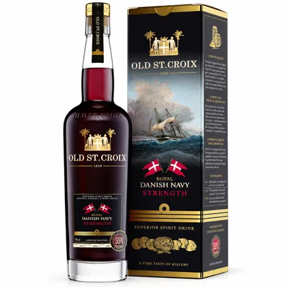Ром Old St. Croix Royal Danish Navy Strength (gift box), 0,7 л — Дания
