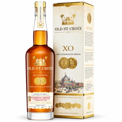 Ром Old St. Croix XO 1888 Copenhagen Gold Medal (gift box), 0,7 л — Дания