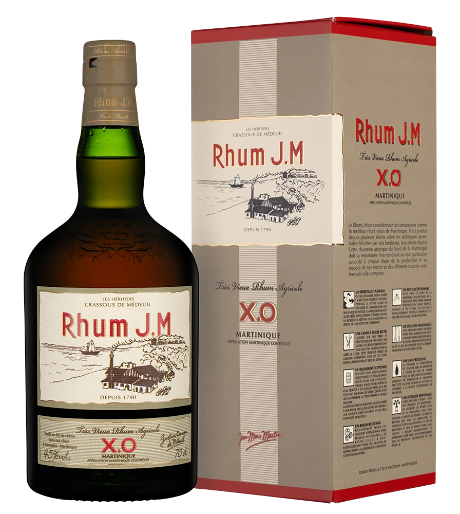 Ром Rhum J.M Х.O в подарочной упаковке, 0,7 л — Франция