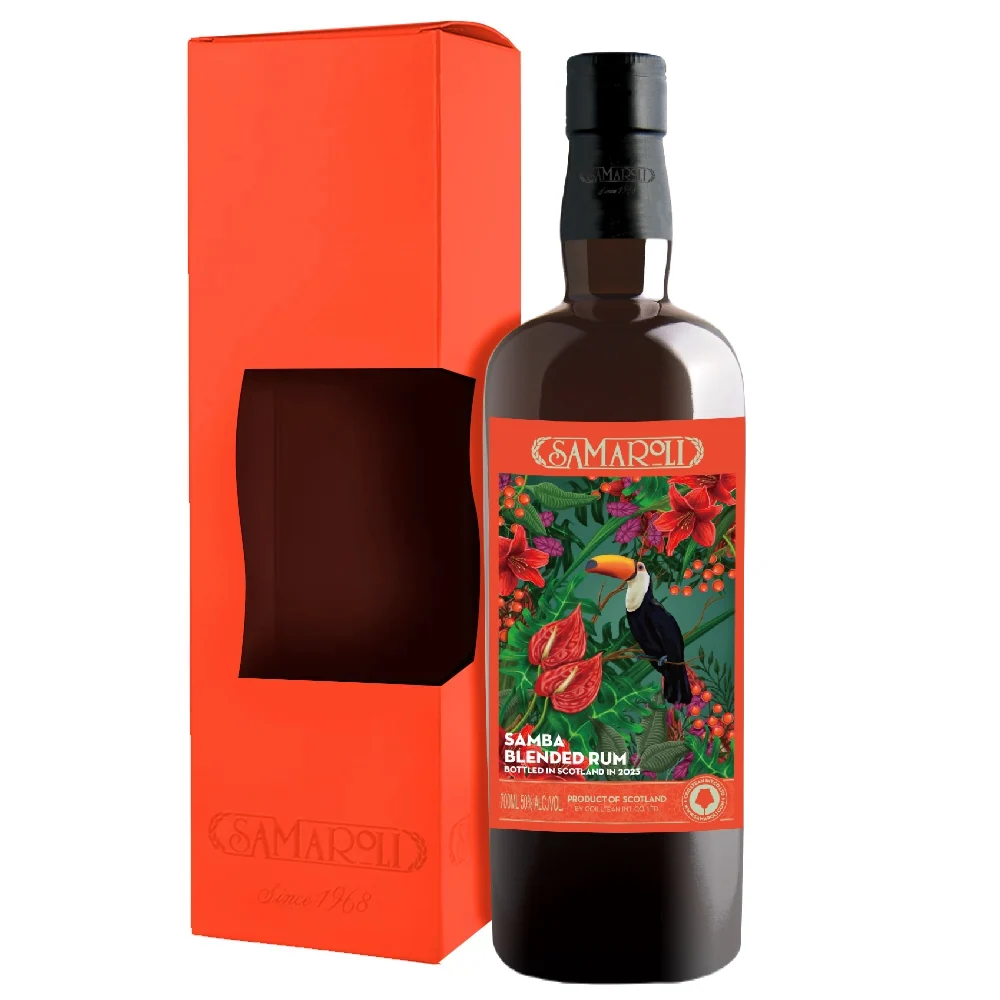 Ром Samaroli Samba Blended 2023 (gift box), 0,7 л — Великобритания