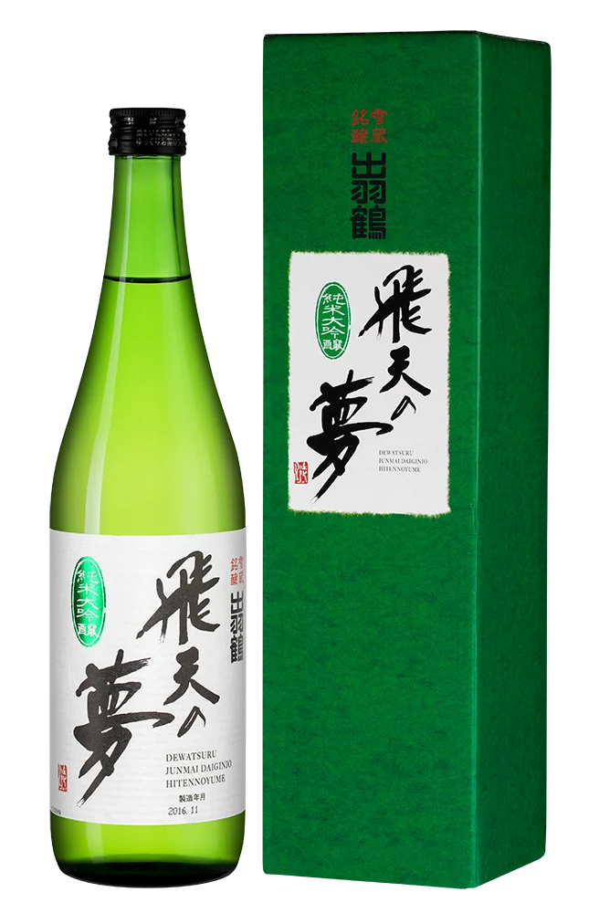 Саке Dewatsuru Junmai Daiginjo Hiten no Yume в подарочной упаковке, 0,72 л — Япония