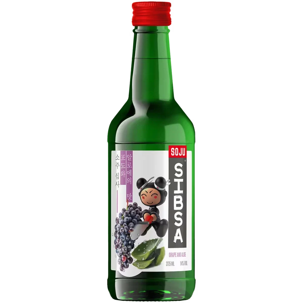 Аперитив Sibsa Soju Grape-Aloe, 0,375 л — Россия