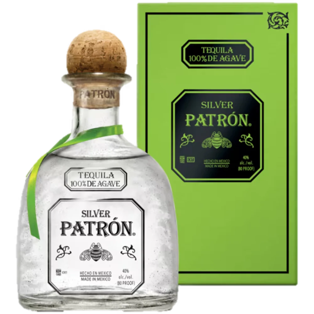 Текила Patron Silver 0,75 л в подарочной упаковке — Мексика