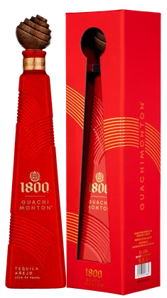 Текила Tequila 1800 Guachimonton Anejo в подарочной упаковке, 0,7 л — Мексика
