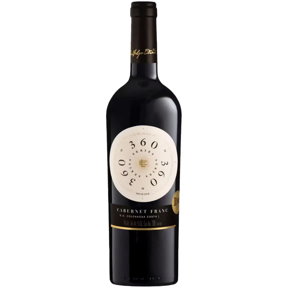 Вино 360° Cabernet Franc красное сухое, 0,75 л — Чили