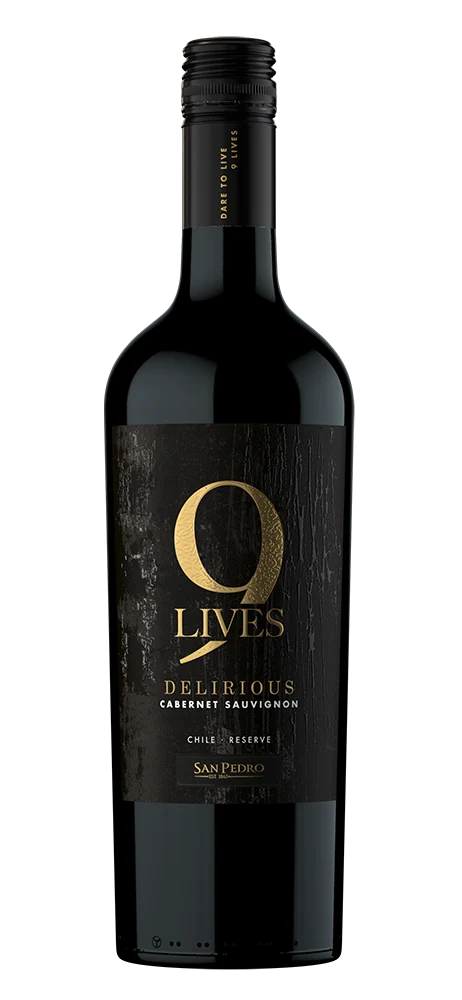 Вино 9 Lives Delirious Cabernet Sauvignon Reserve, Vina San Pedro, 0,75 л — Чили