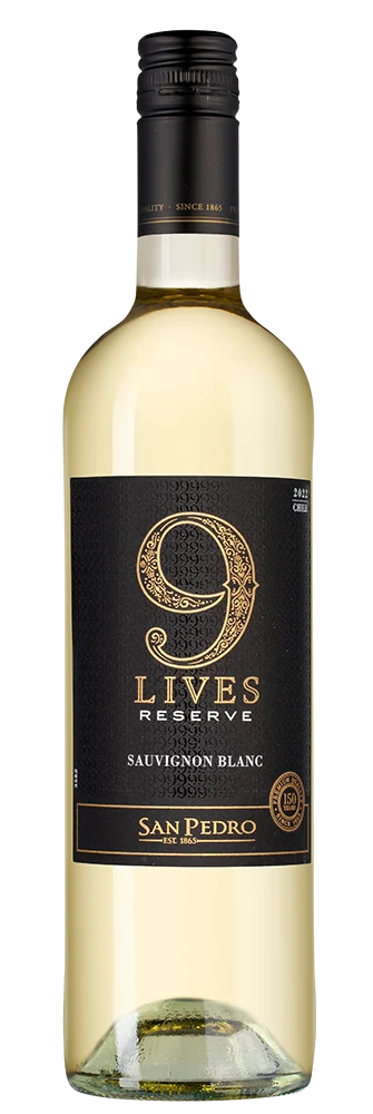 Вино 9 Lives Fierce Sauvignon Blanc Reserve, Vina San Pedro, 0,75 л — Чили