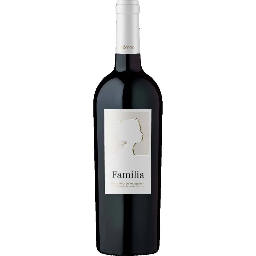 Вино A6mani Familia Primitivo di Manduria, 0,75 л — Италия