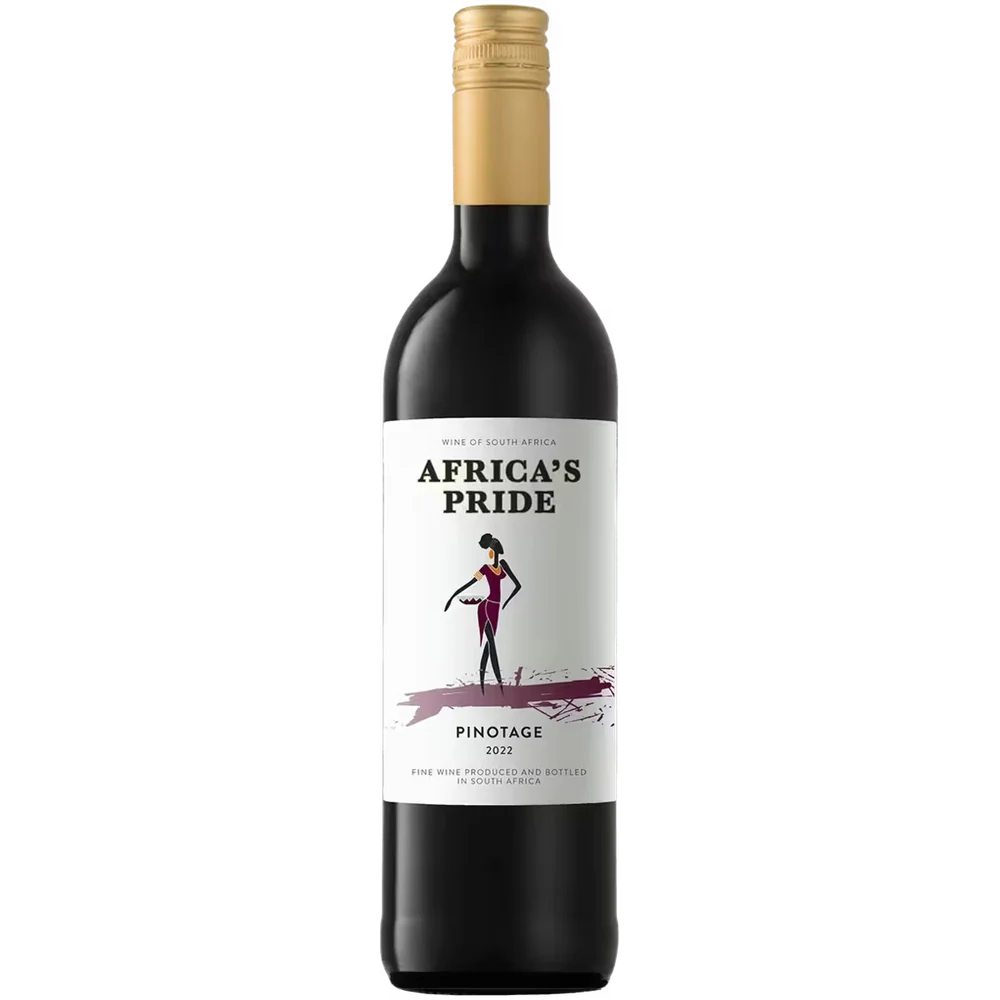 Вино Africa's Pride Pinotage красное полусухое, 0,75 л — ЮАР