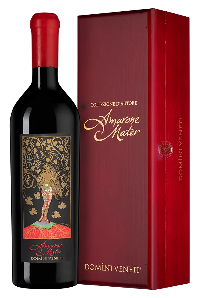 Вино Amarone della Valpolicella Classico Riserva Mater в подарочной упаковке, Domini Veneti, 0,75 л — Италия