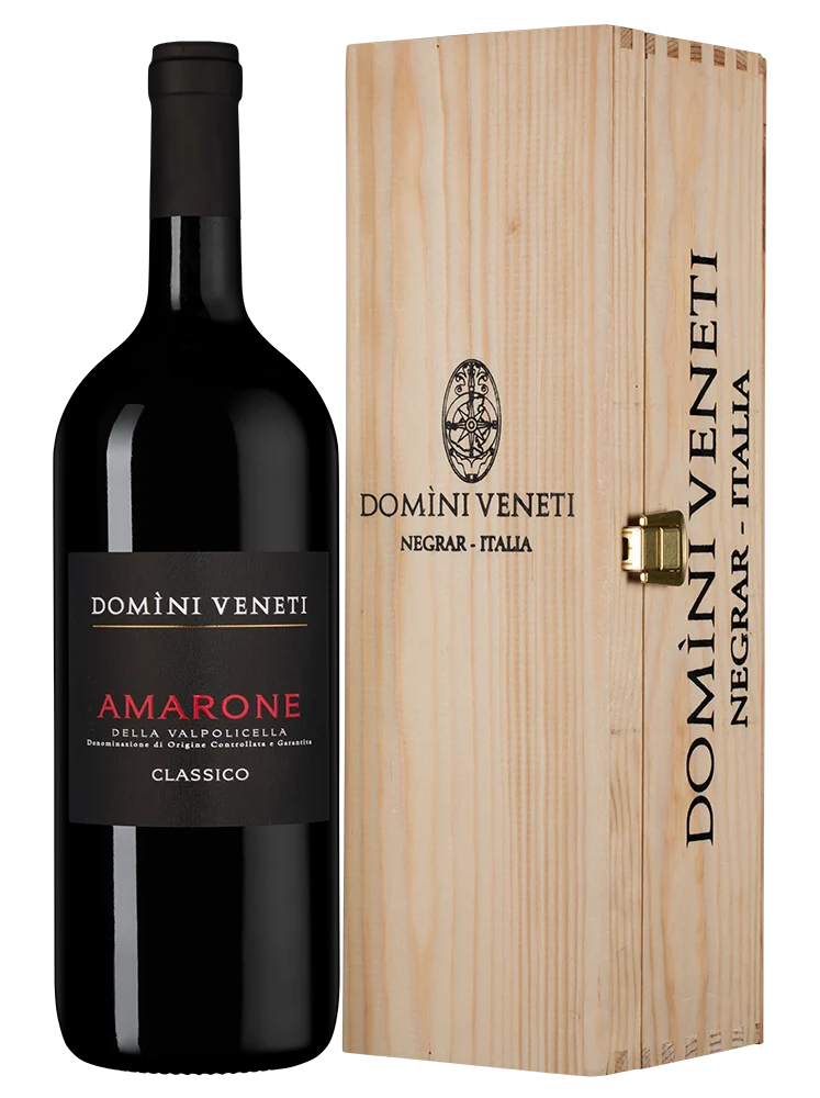 Вино Amarone della Valpolicella Classico в подарочной упаковке, Domini Veneti, 1,5 л — Италия