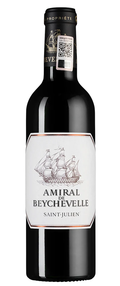 Вино Amiral de Beychevelle, Chateau Beychevelle, 0,375 л — Франция