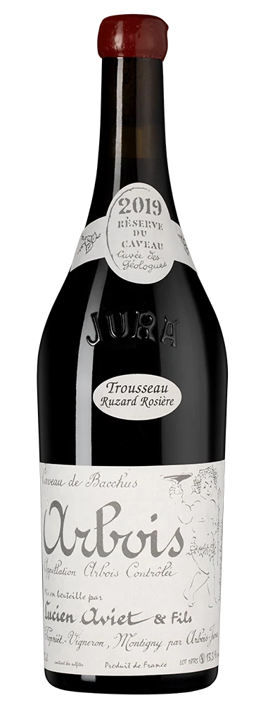 Вино Arbois Rouge Trousseau Ruzard, Caves de Bacchus (Lucien Aviet et Fils), 0,75 л — Франция