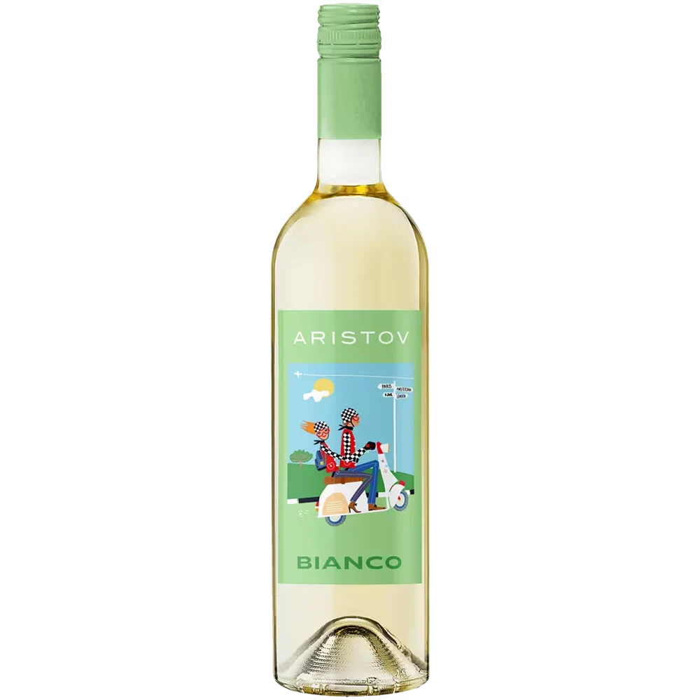 Вино Aristov Bianco белое полусухое, 0,75 л — Россия