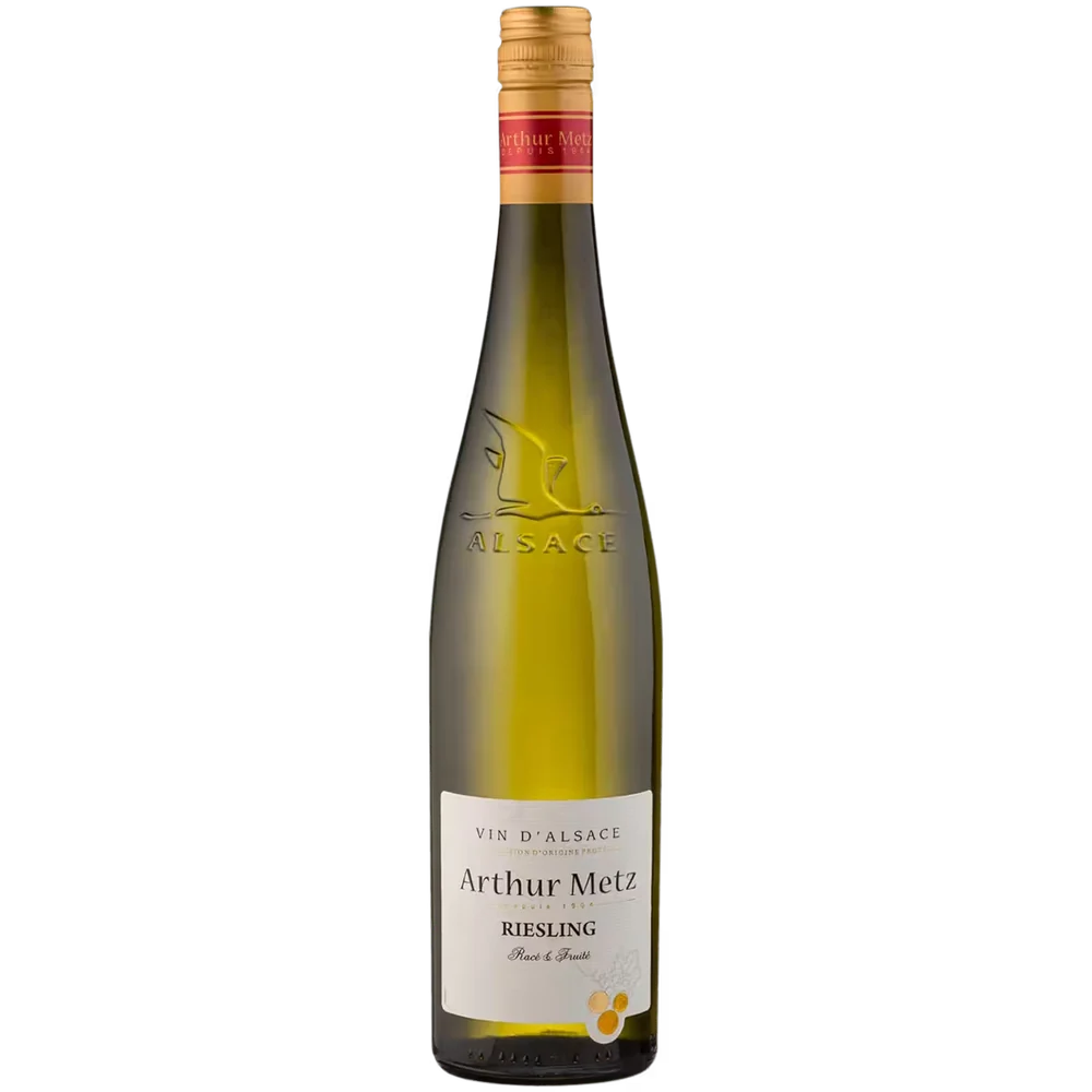 Вино Arthur Metz Vin d'Alsace Riesling белое сухое, 0,75 л — Франция