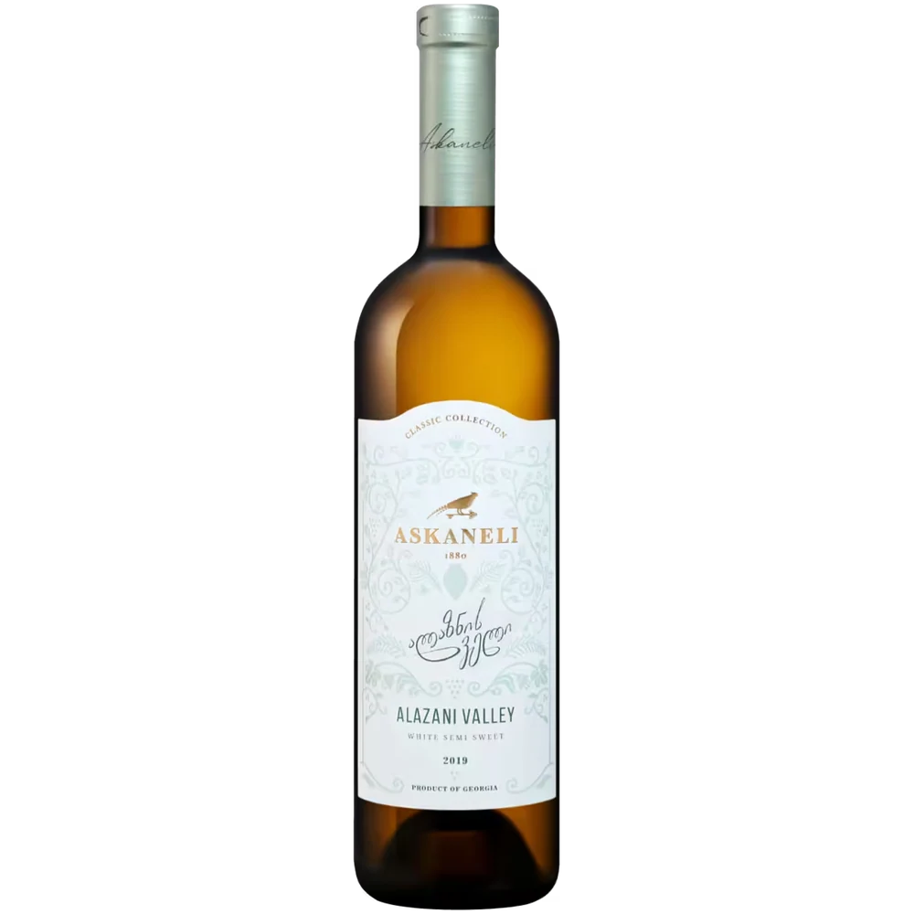 Вино Askaneli Brothers Classic Collection Alazany valley белое полусладкое, 0,75 л — Грузия