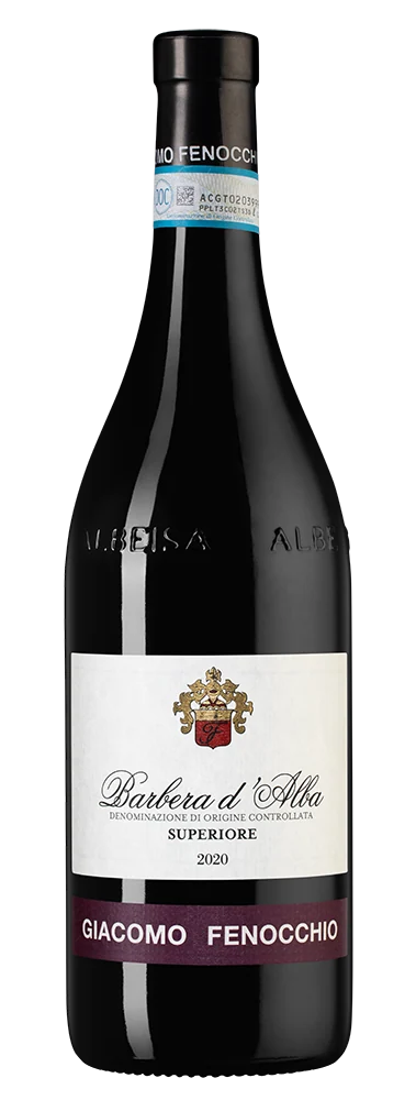 Вино Barbera d`Alba Superiore, Giacomo Fenocchio, 0,75 л — Италия