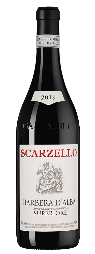 Вино Barbera d'Alba Superiore, Scarzello, 0,75 л — Италия