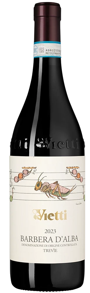 Вино Barbera d'Alba Trevie, Vietti, 0,75 л — Италия