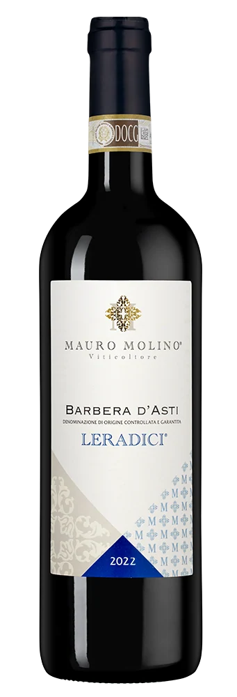 Вино Barbera d’Asti Leradici, Mauro Molino, 0,75 л — Италия
