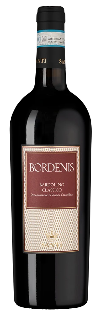 Вино Bardolino Classico Ca' Bordenis, Santi, 0,75 л — Италия