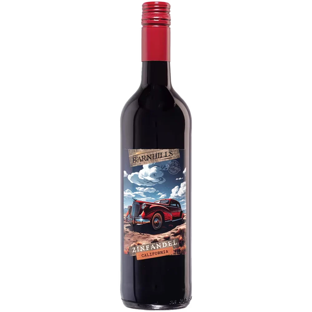 Вино Barnhills Zinfandel California красное сухое, 0,75 л — США