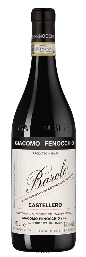 Вино Barolo Castellero, Giacomo Fenocchio, 0,75 л — Италия