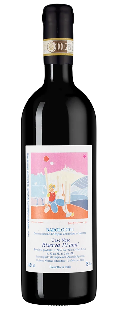 Вино Barolo Fossati Case Nere Riserva 10 anni, Roberto Voerzio, 0,75 л — Италия
