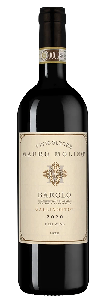 Вино Barolo Gallinotto, Mauro Molino, 0,75 л — Италия