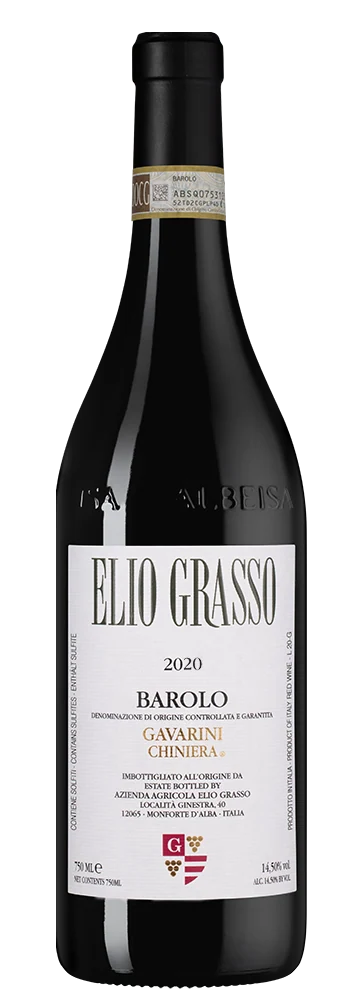 Вино Barolo Gavarini Vigna Chiniera, Elio Grasso, 0,75 л — Италия