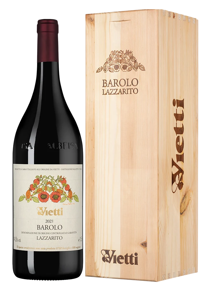 Вино Barolo Lazzarito, Vietti, 1,5 л — Италия