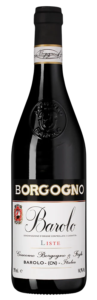 Вино Barolo Liste, Borgogno, 0,75 л — Италия