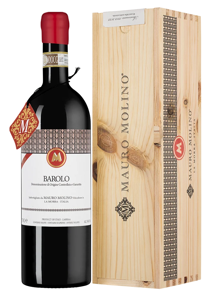 Вино Barolo, Mauro Molino, 0,75 л — Италия