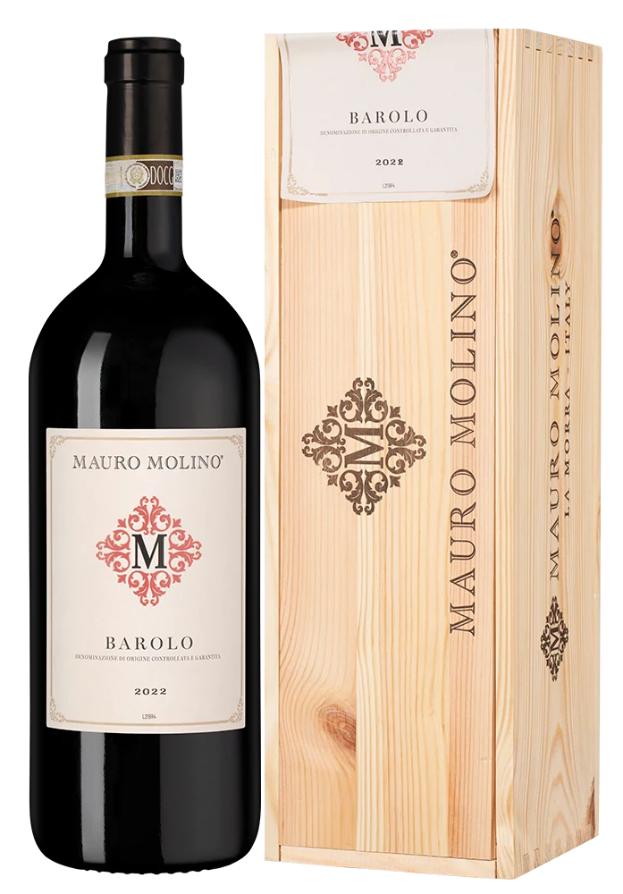 Вино Barolo, Mauro Molino, 1,5 л — Италия