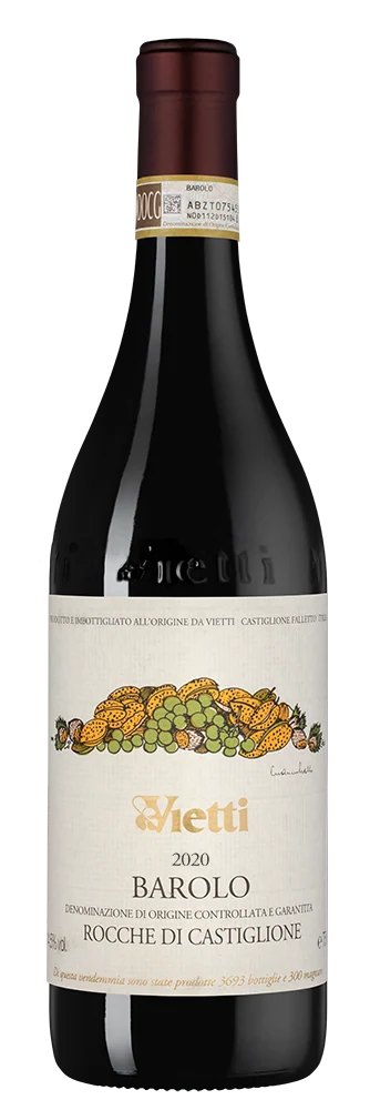 Вино Barolo Rocche di Castiglione, Vietti, 0,75 л — Италия