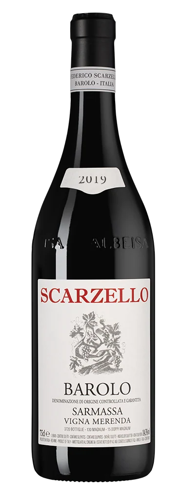 Вино Barolo Sarmassa Vigna Merenda, Scarzello, 0,75 л — Италия
