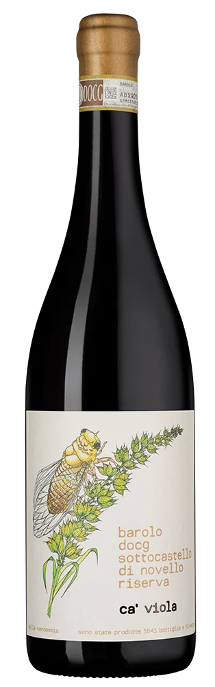 Вино Barolo Sottocastello di Novello Riserva, Ca`Viola, 0,75 л — Италия