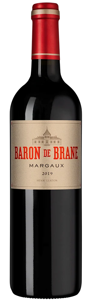 Вино Baron de Brane, Chateau Brane-Cantenac, 0,75 л — Франция