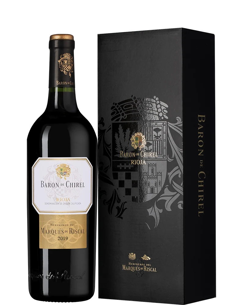 Вино Baron de Chirel Reserva в подарочной упаковке, Marques de Riscal, 0,75 л — Испания